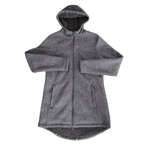 Stoic Women's Gray Flewce Lined Jacket Full Zip Size M
